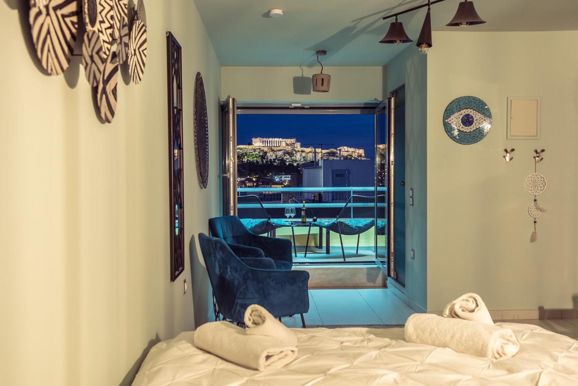 Acropolis View Mini Sky Suite & Hot Tub Афіни Екстер'єр фото