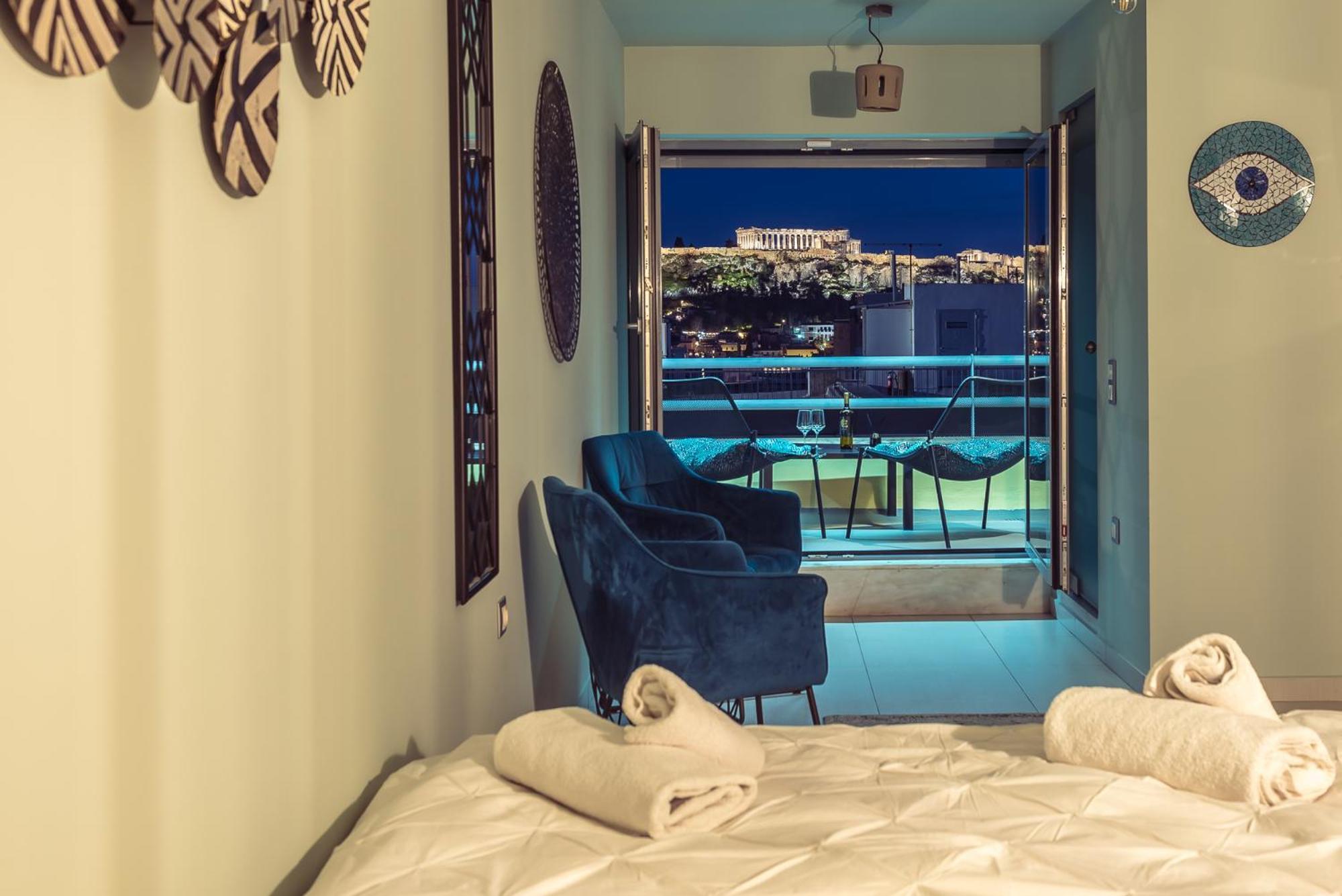 Acropolis View Mini Sky Suite & Hot Tub Афіни Екстер'єр фото