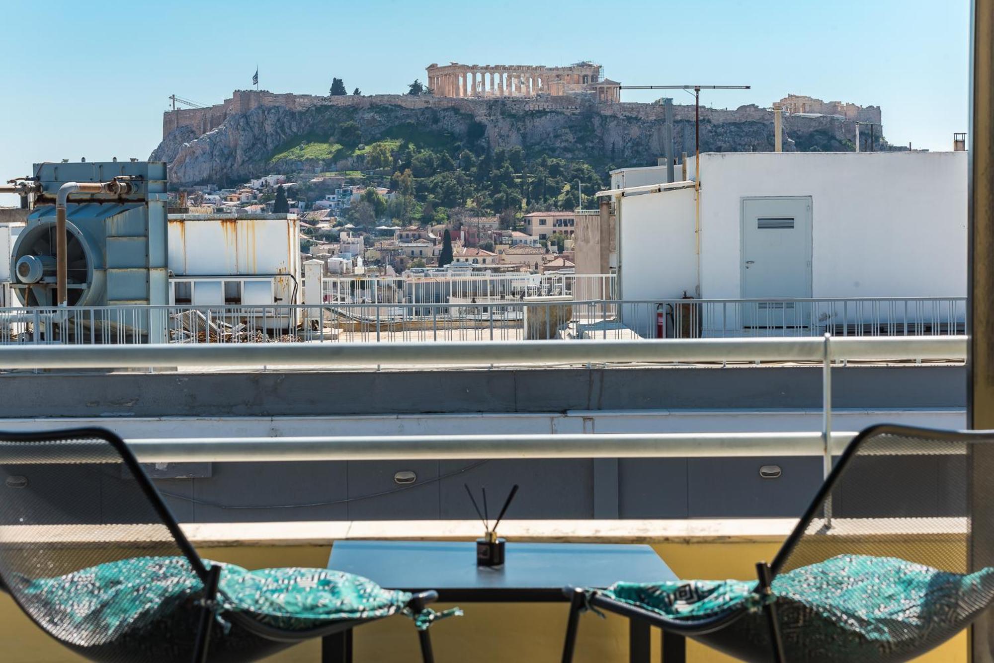 Acropolis View Mini Sky Suite & Hot Tub Афіни Екстер'єр фото