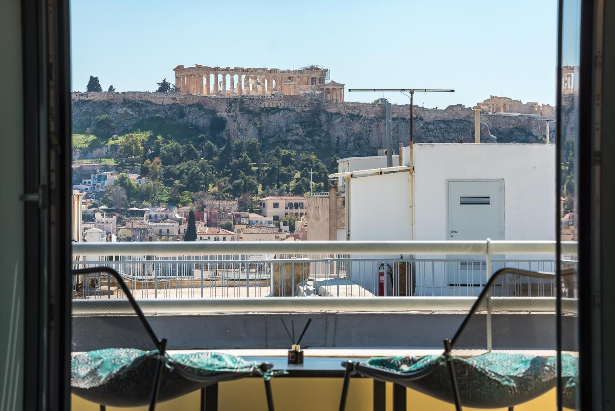 Acropolis View Mini Sky Suite & Hot Tub Афіни Екстер'єр фото