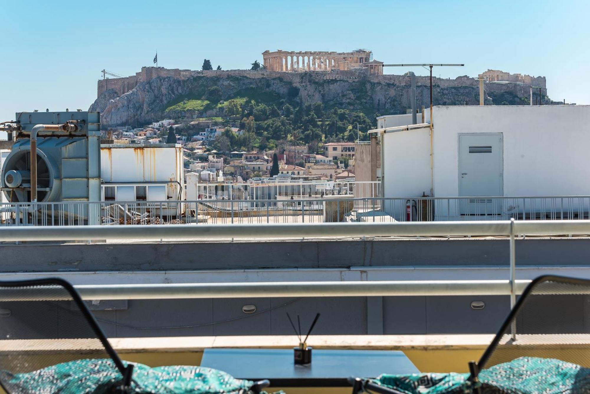 Acropolis View Mini Sky Suite & Hot Tub Афіни Екстер'єр фото