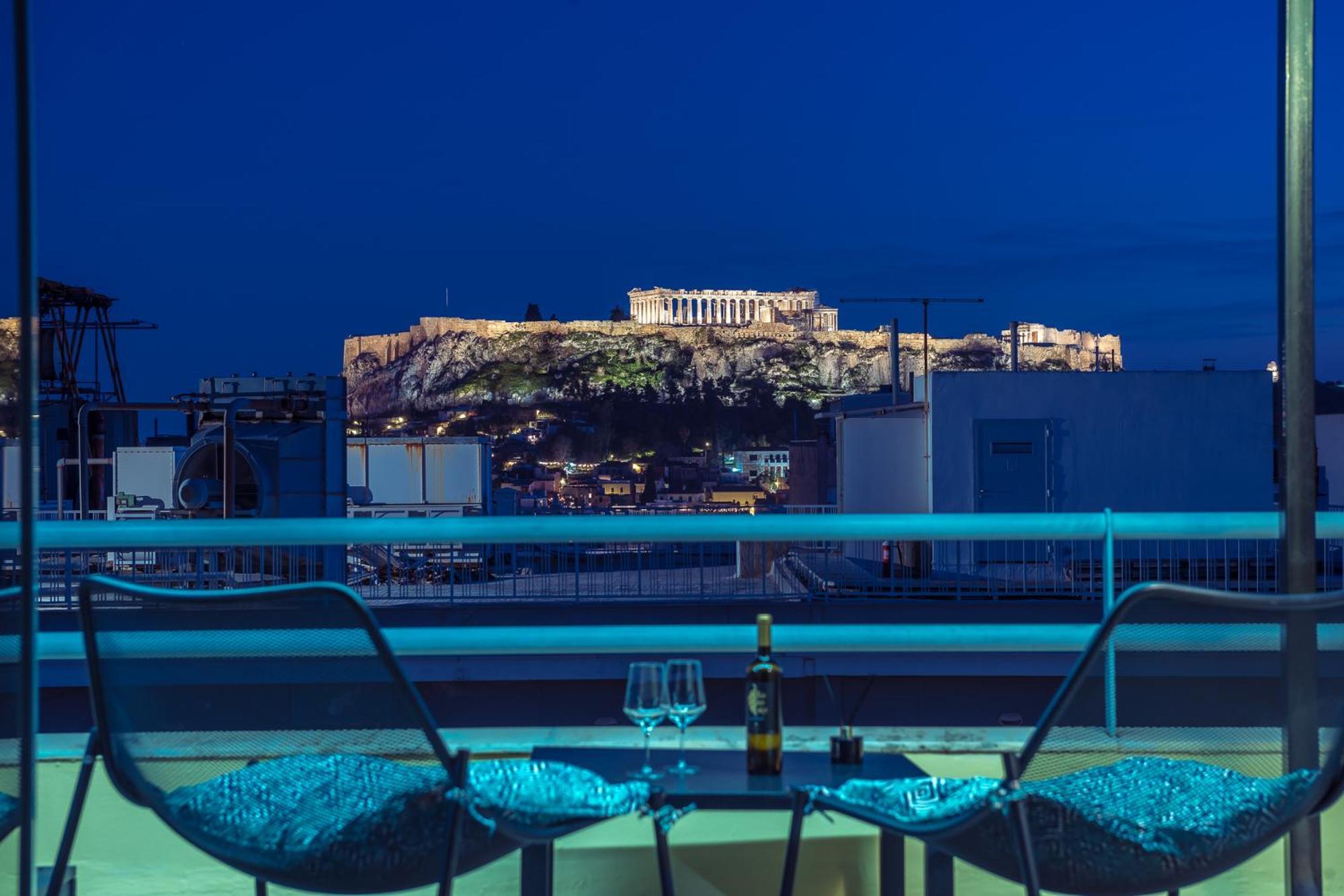 Acropolis View Mini Sky Suite & Hot Tub Афіни Екстер'єр фото