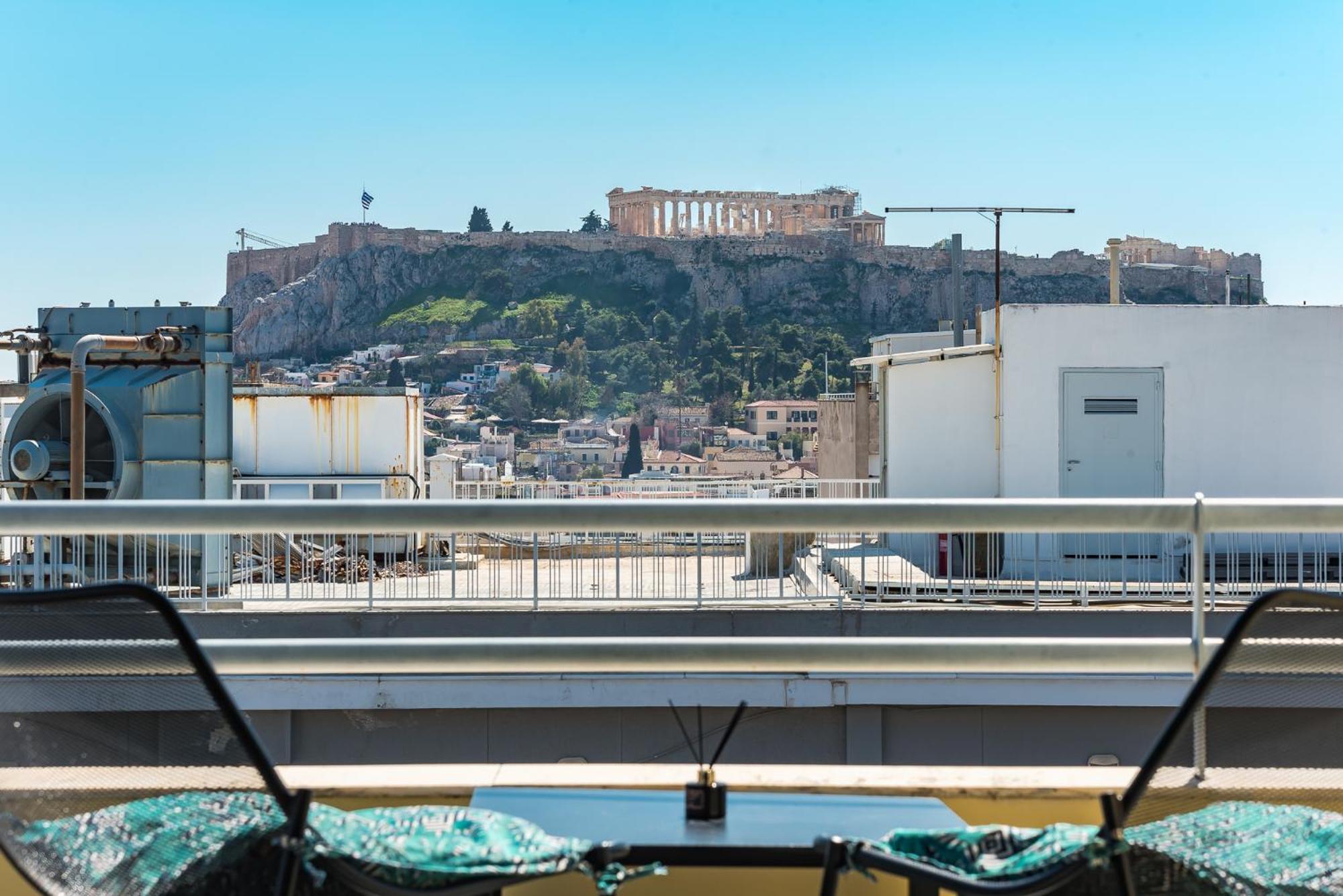 Acropolis View Mini Sky Suite & Hot Tub Афіни Екстер'єр фото